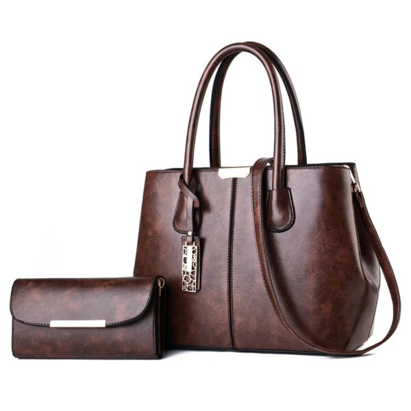 2 in1 Luxury Premium New fashion Retro shoulder messenger Handbag - Image 13