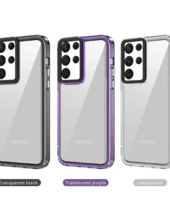 Luxury Premium Acrylic Clear Transparent Case Cover For Samsang Galaxy S22 Ultra/S23 Ultra