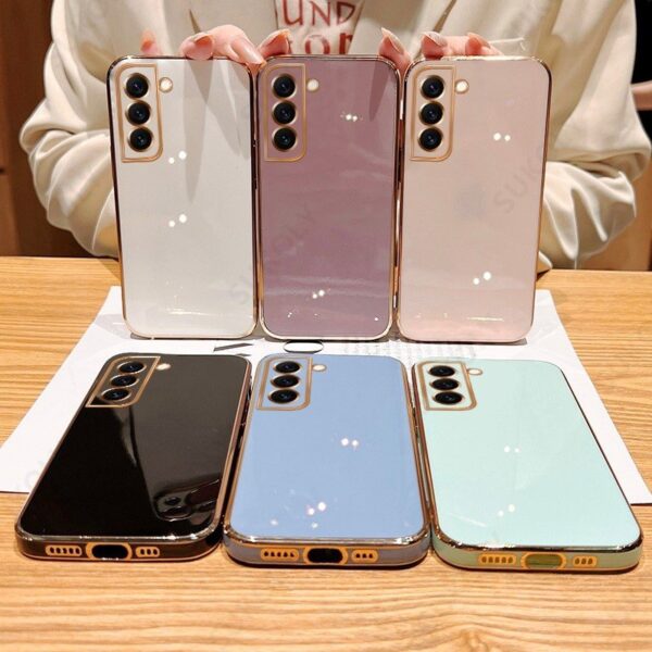 Luxury Premium Eletroplated Case Cover For Samsung Galaxy S22/S22 Plus - Image 18