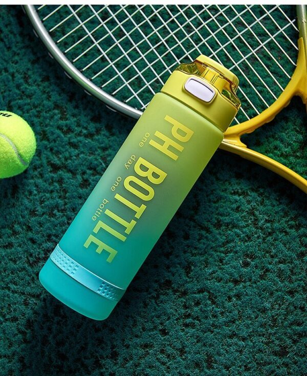 Portable Sports Fitness Space Cup PH Gradient Colour Water Bottle - Image 9