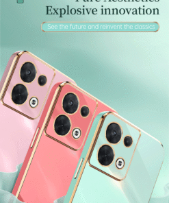 Luxury Premium Electroplated Gold Plated Case Cover For Oppo Series