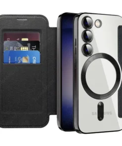 Alternative view of Luxury Premium Camera Protection Magsafe Wireless Charging Case Cover For Samsung S21 Plus