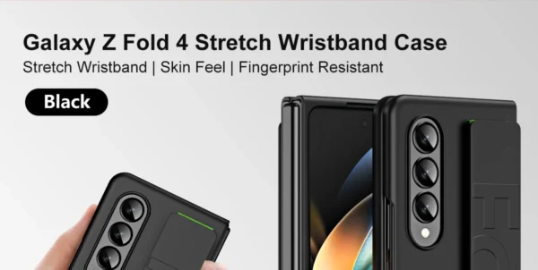 Luxury Premium Creative Silicon Foldable Wristband Phone Case Cover For Samsung Z Fold 3/Z Fold 4 - Image 20