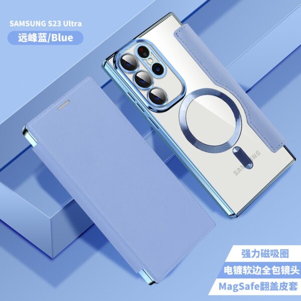 Luxury Premium Camera Protection Magsafe Wireless Charging Case Cover For Samsung S23 Ultra - Image 7