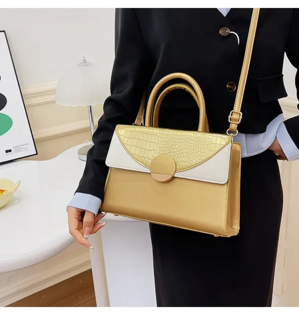 Luxury Premium New Fashion Single Shoulder Commuter Crossbody Designer Handbag - Image 14