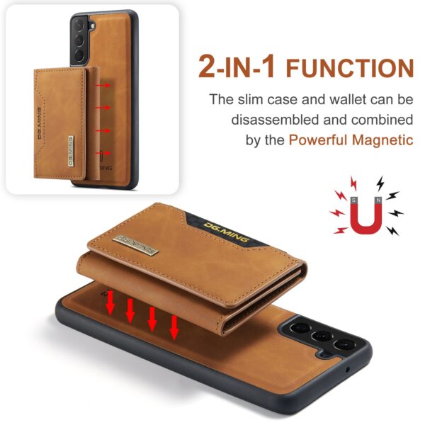 2 IN 1 Detachable Leather Wallet Case With Holder Function Protect Cover For Samsung Galaxy S22/S22 Plus - Image 20
