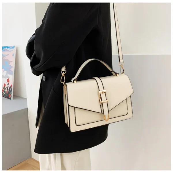 Luxury Premium PU Leather 2024 New Fashion Portable Crossbody Shoulder Handbag - Image 19