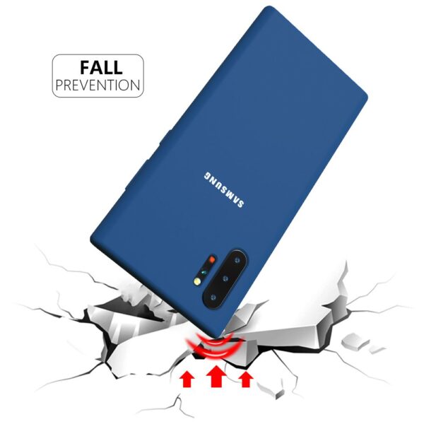 Official Liquid Silicone Case Cover For Samsung Galaxy Note 10 Plus - Image 17