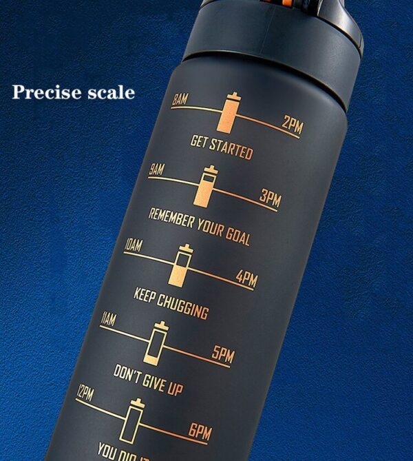 Portable Sports Fitness Space Cup PH Gradient Colour Water Bottle - Image 6