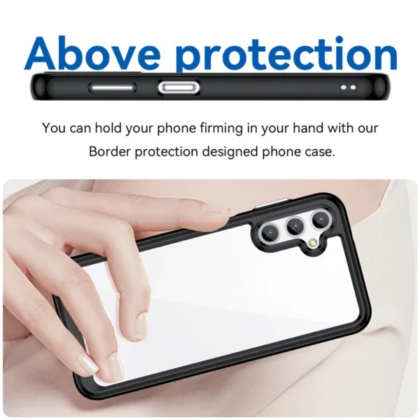 Luxury Premium Shockproof Bumper Phone Case Cover and 3D Glass Protector for Samsung Galaxy A54 - Image 12