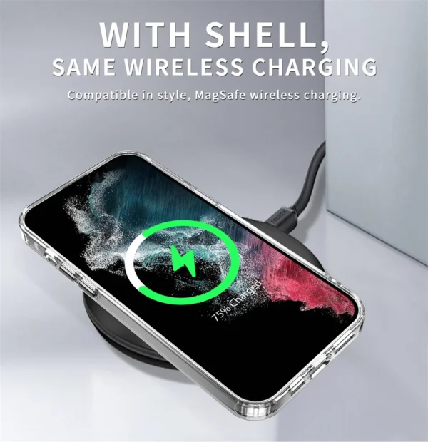 Luxury Premium Acrylic Clear Transparent Case Cover For Samsang Galaxy S22 Ultra/S23 Ultra - Image 13