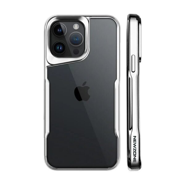 Exquisite Electroplated Acrylic Luxury Shockproof Shell with TPU Soft Frame Phone Case for iPhone Series - Image 8