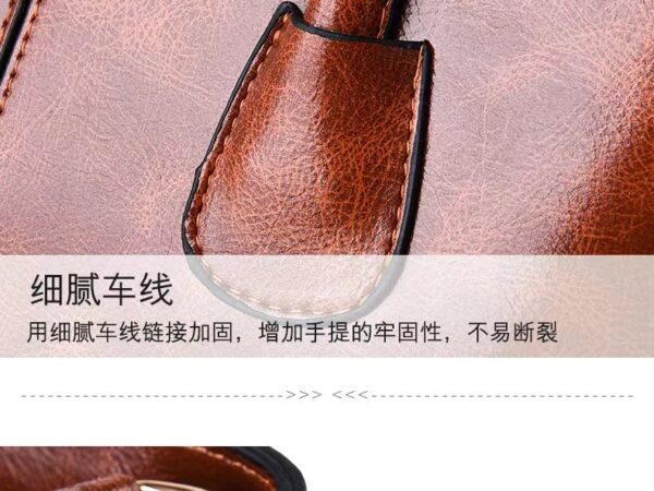 2 in1 Luxury Premium New fashion Retro shoulder messenger Handbag - Image 12
