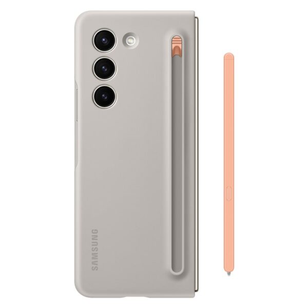 Original Samsung Galaxy Z Fold 5 5G With S Pen Silicone Case Standing Cover For Galaxy Z Fold 5 Phone Cases - Image 10
