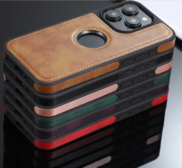 Luxury Premium PU Business Style Leather Stitching Case Cover For iPhone 11/11 Pro/11 Pro Max/12 Pro Max - Image 9