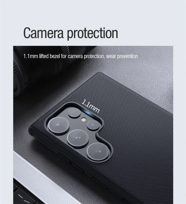 Nilkin Super Frosted Shield Pro Case Cover For Samsung Galaxy S24 Ultra - Image 4