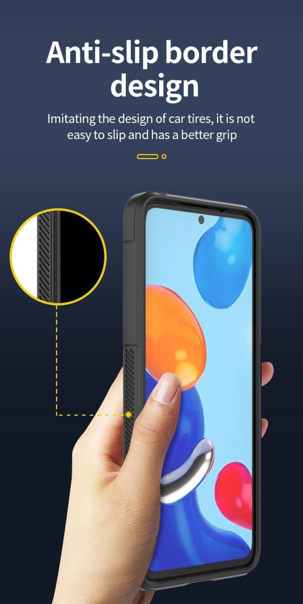 Luxury Liquid Silicone Coque Global Shockproof Case and 3D Glass Protector For Redmi Note 11/Note 11 Pro - Image 15