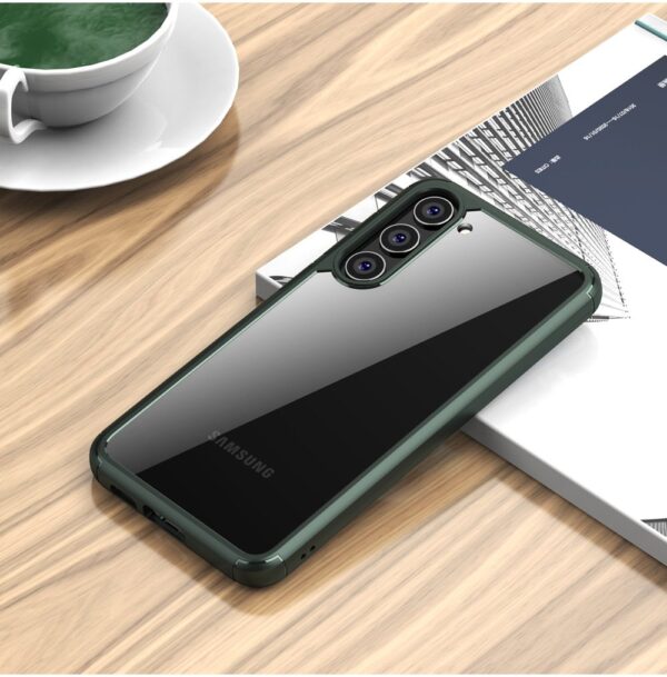 Luxury Crystal Clear TPU Frame Hybrid Shockproof Cover for Samsung Galaxy S23 Ultra - Image 16