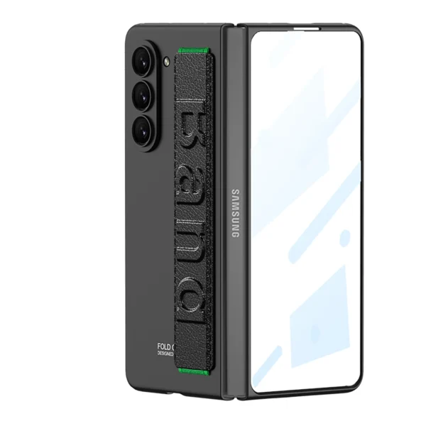 GKK Grip Wristband Band Slim Matte Hard Case Cover For Samsung Galaxy Z Fold 5 - Image 9