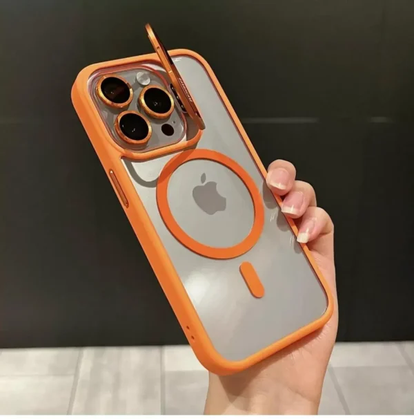 Luxury Shockproof Transparent Magsafe Magnetic Transparent Case Cover For iPhone 14 Pro Max/15 Pro Max/16 Pro Max - Image 13