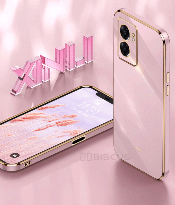 Luxury Premium Electroplated Gold Plated Case Cover For Oppo Series - Image 26