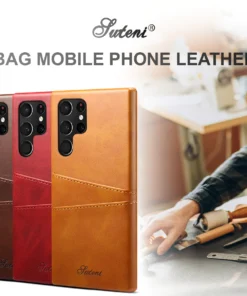 Luxury Premium Slim Leather Shell Case Cover For Samsung Galaxy S22 Ultra