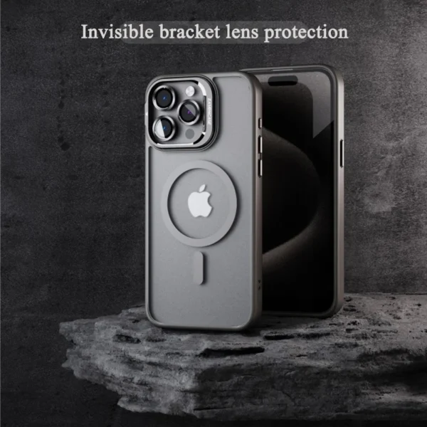 Luxury Shockproof Transparent Magsafe Magnetic Transparent Case Cover For iPhone 14 Pro Max/15 Pro Max/16 Pro Max - Image 21