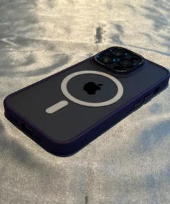 Alternative view of Luxury Shockproof Transparent Anti-fall Magsafe Clear Acrylic Hard Case Cover For 13 Pro/14 Pro