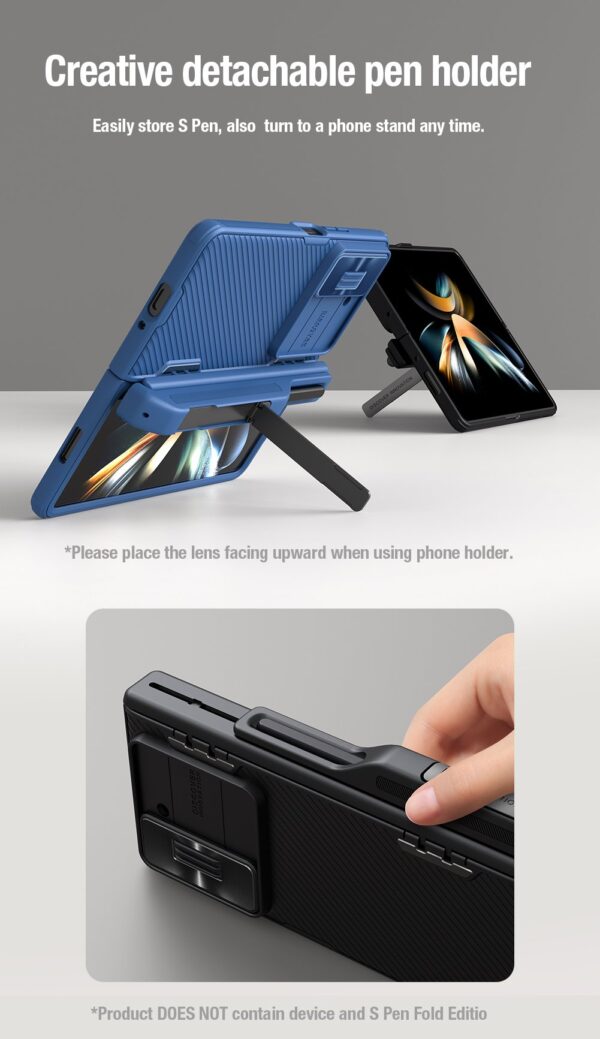 Samsung Galaxy Z Fold 5 Nillkin Camshield Fold Bracket Version Camera protective cover case - Image 7