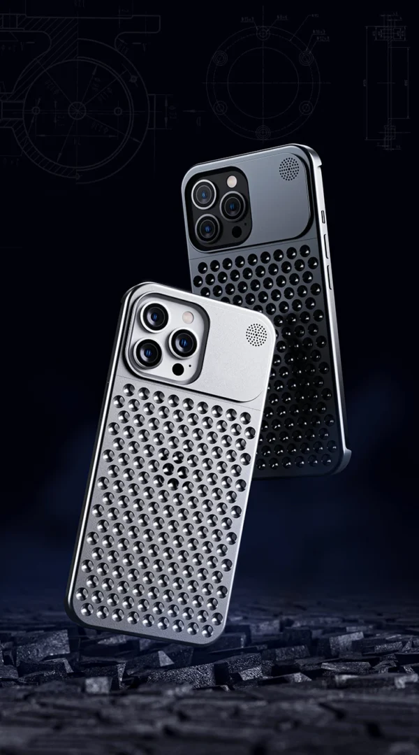 Luxury Ultra thin Aluminum Alloy Heat Dissipation Aromatherapy Anti-Scratch Slim Case Cover For iPhone series - Image 30