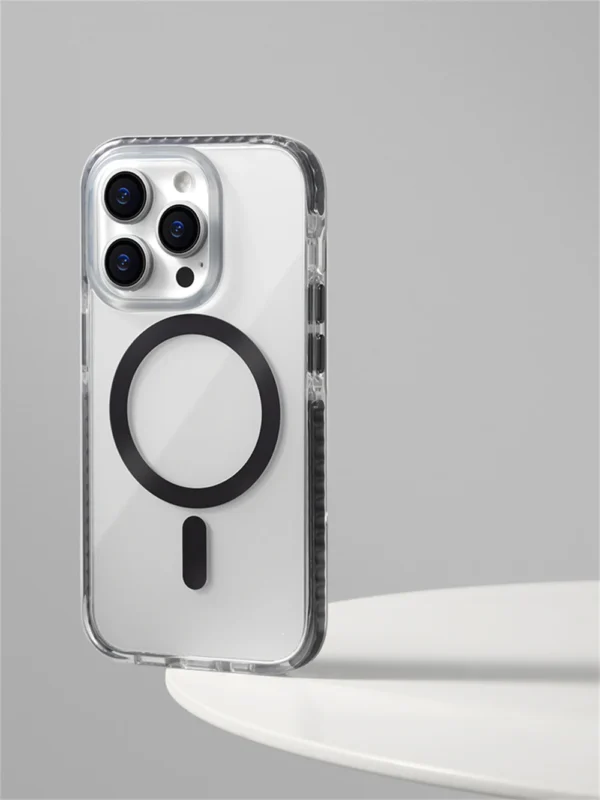 Airbag Anti-fall Clear Magsafe Candy Bumper Wireless Charging Case Cover For iPhone Series - Image 13
