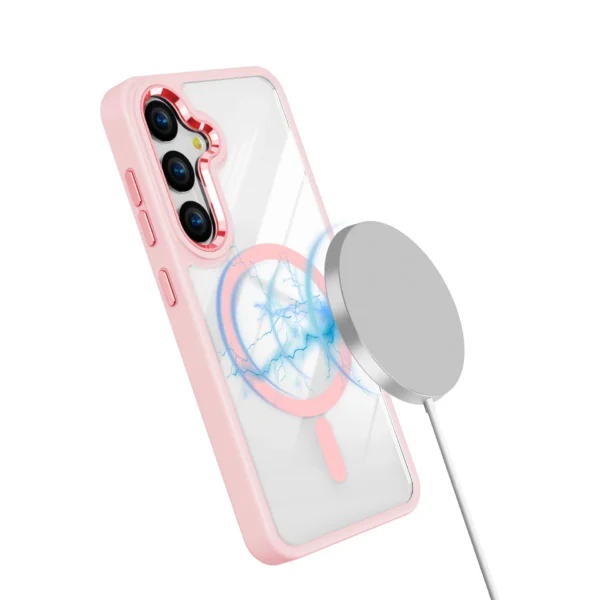 Luxury Premium Magsafe Transparent TPU Bumber Case Cover For Samsung Galaxy S22/S22 Plus - Image 30