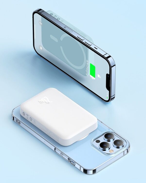 Baseus Power Bank 10000mAh Mini Magnetic Magsafe Wireless Fast Charge Powerbank - Image 16
