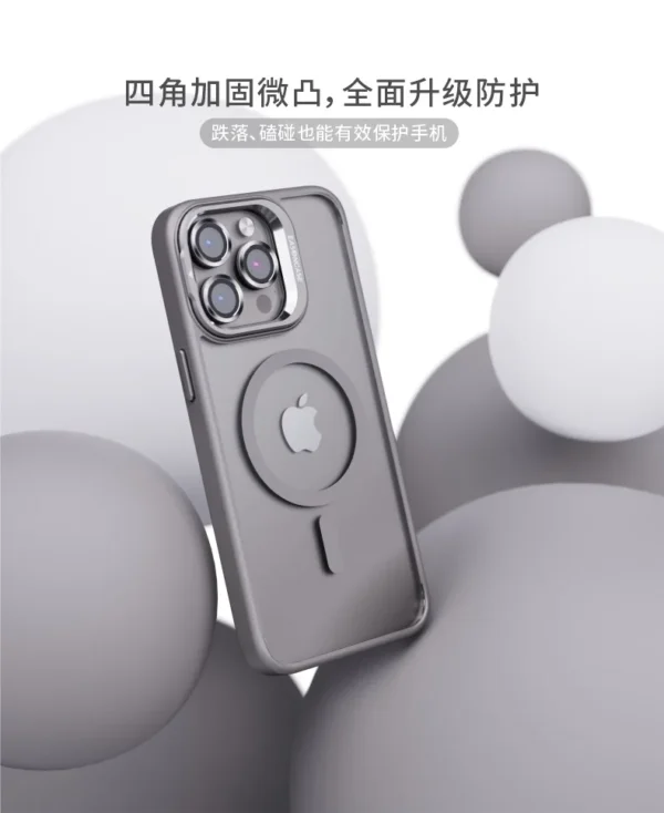 Luxury Shockproof Transparent Magsafe Magnetic Transparent Case Cover For iPhone 14 Pro Max/15 Pro Max/16 Pro Max - Image 8