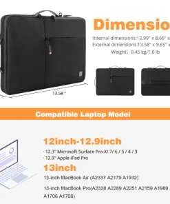 Alternative view of WIWU New Double Layer Portable Sleeve Waterproof Laptop Bag