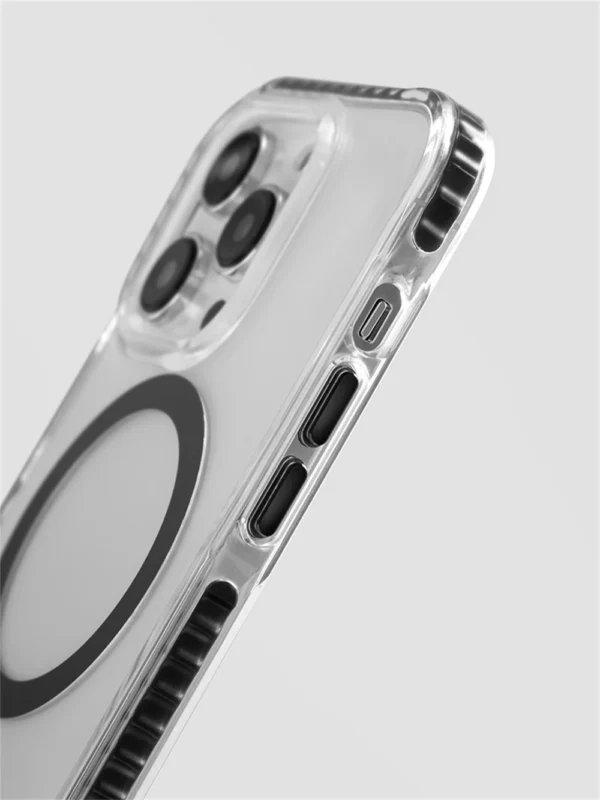 Airbag Anti-fall Clear Magsafe Candy Bumper Wireless Charging Case Cover For iPhone Series - Image 19