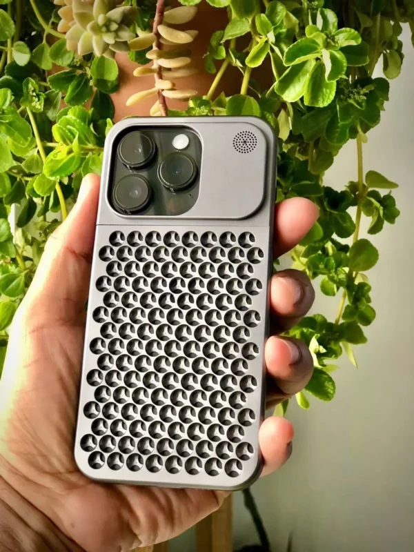 Luxury Ultra thin Aluminum Alloy Heat Dissipation Aromatherapy Anti-Scratch Slim Case Cover For iPhone series - Image 26