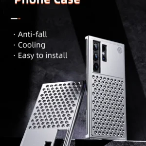 Luxury Ultra thin Aluminum Alloy Heat Dissipation Aromatherapy Anti-Scratch Slim Case Cover For Samsung Galaxy S24 Ultra
