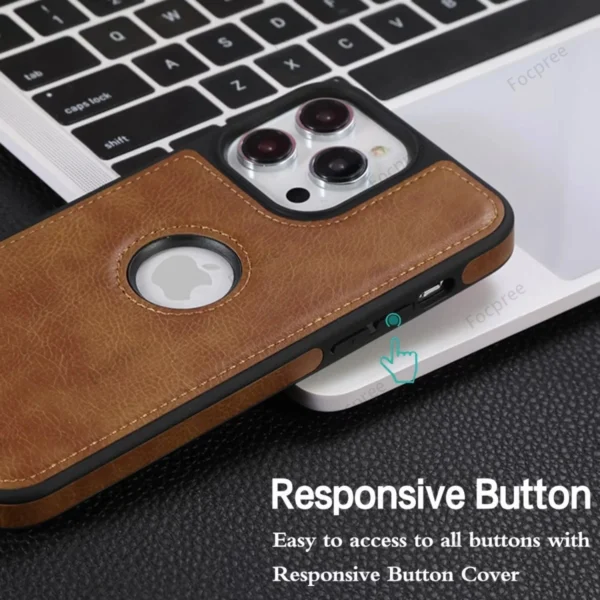 Luxury Premium PU Business Style Leather Stitching Case Cover For iPhone 11/11 Pro/11 Pro Max/12 Pro Max - Image 13