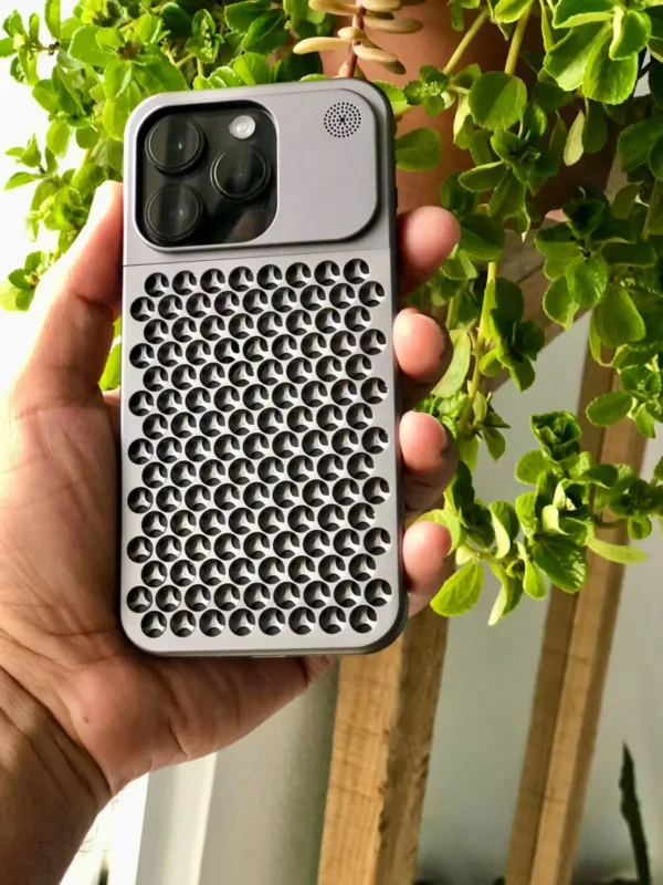 Luxury Ultra thin Aluminum Alloy Heat Dissipation Aromatherapy Anti-Scratch Slim Case Cover For iPhone series - Image 27