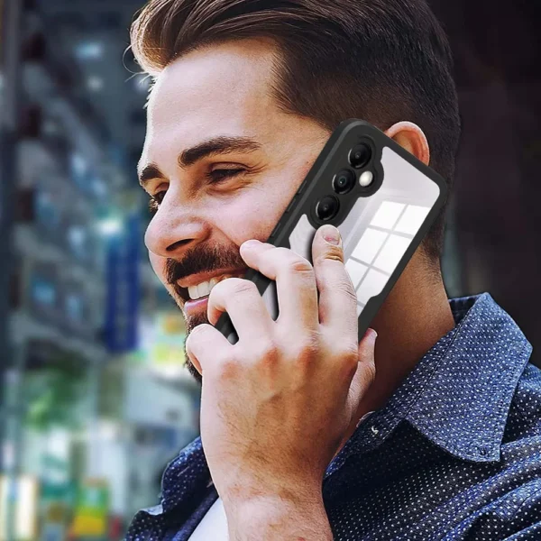 Luxury Premium Shockproof Bumper Phone Case Cover and 3D Glass Protector for Samsung Galaxy A54 - Image 14