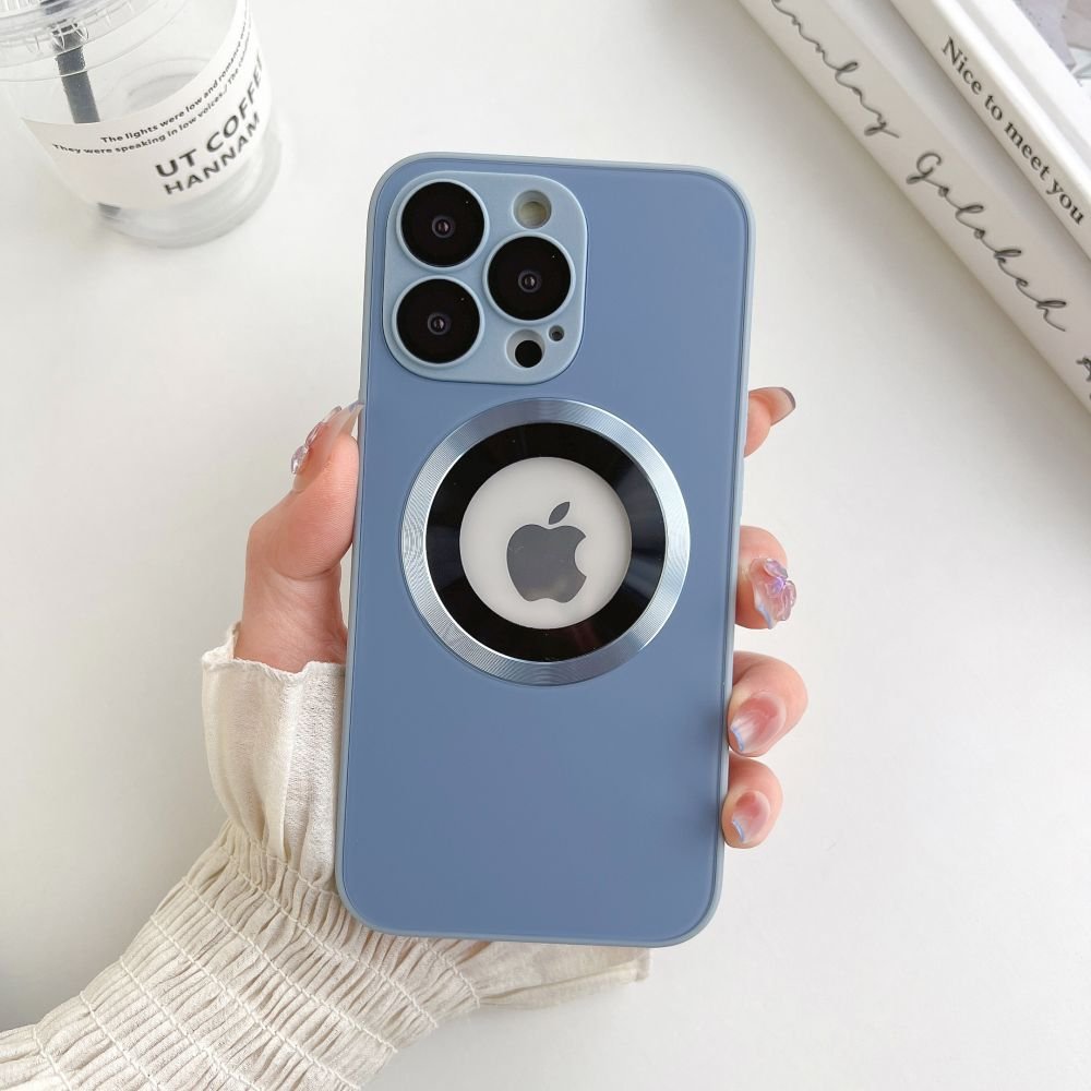 Luxury Fashion Frosted AG Silicon Frame Anti-drop With Lens Case Cover For iPhone Series - Image 9
