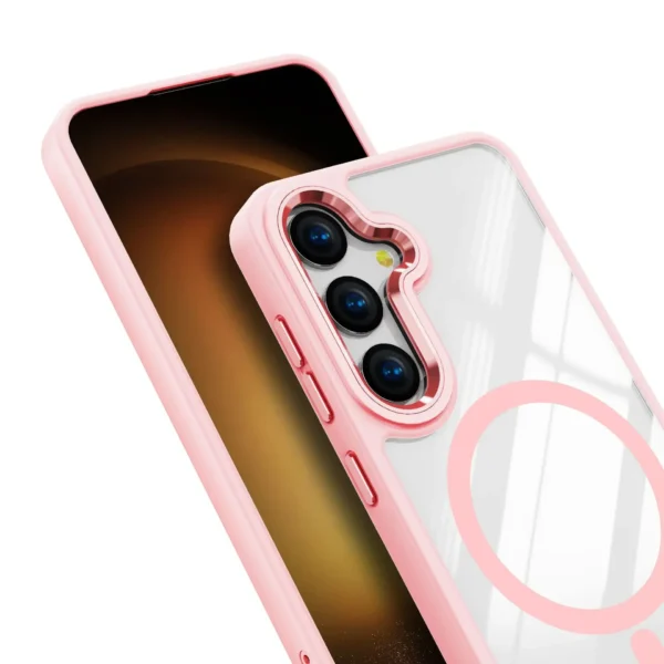 Luxury Premium Magsafe Transparent TPU Bumber Case Cover For Samsung Galaxy S22/S22 Plus - Image 28