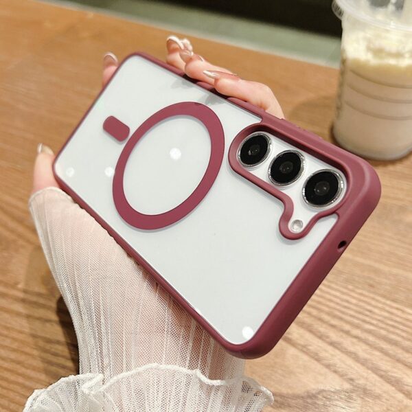 Luxury Premium Magsafe Transparent Shockproof Armor Case  Cover For Samsung Galaxy S23/S23 Plus - Image 13