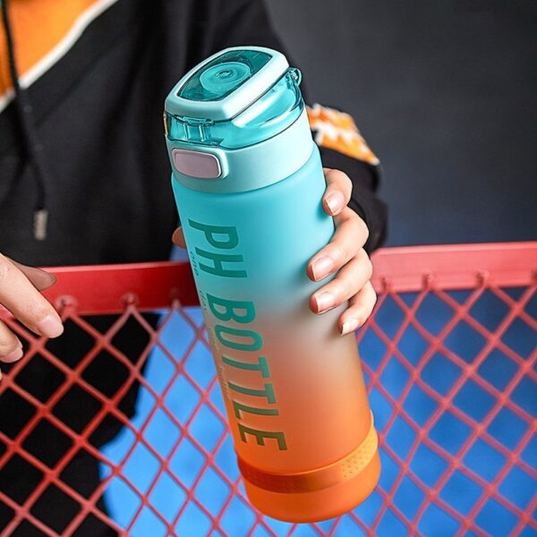 Portable Sports Fitness Space Cup PH Gradient Colour Water Bottle - Image 12