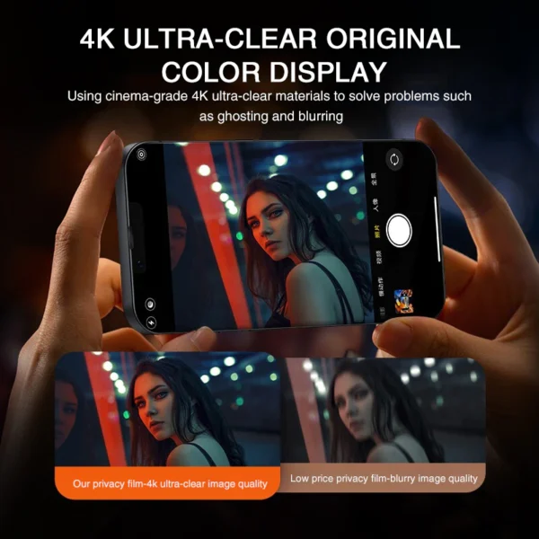 Anti-spy Protective Privacy 3D Glass Protector For iPhone Series - Image 14