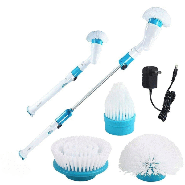 Electric Rechargeable Adjustable Cordless Spinning  Scrubber Brush - Image 12