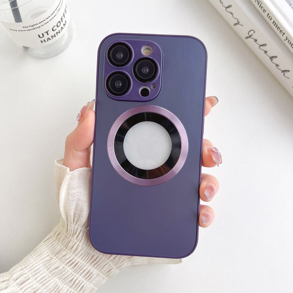 Luxury Fashion Frosted AG Silicon Frame Anti-drop With Lens Case Cover For iPhone Series - Image 19