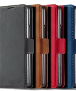 Luxury Premium PU Leather Card Slot Phone Case for Samsung Z Fold 3 5G/Fold 4 5G