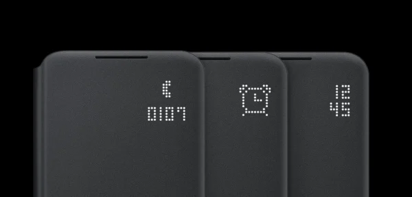 LED View Cover Intelligent View Flip Cover Phone Case Cover For Samsung Galaxy S22 Plus - Image 12